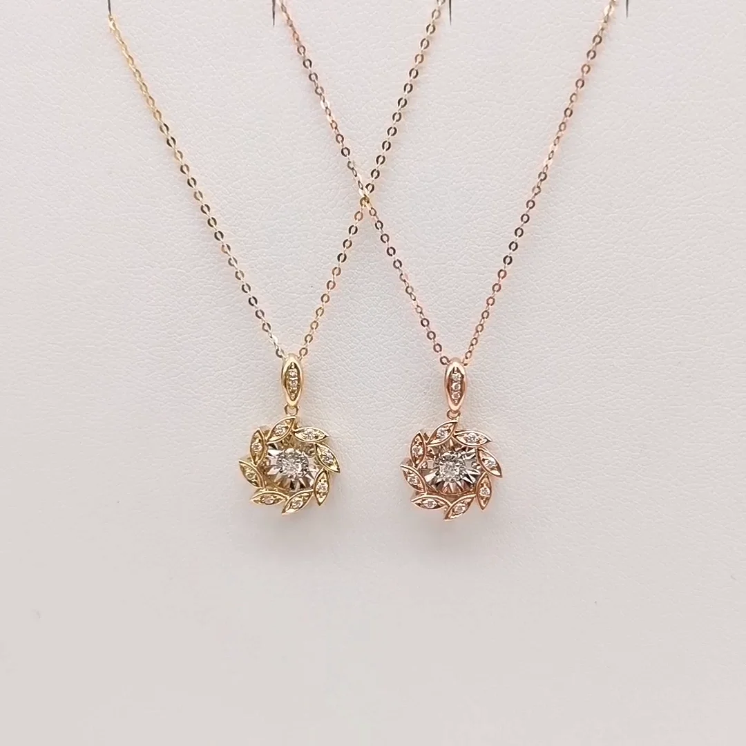 Classic Necklace 18k Gold Jewelry Real 