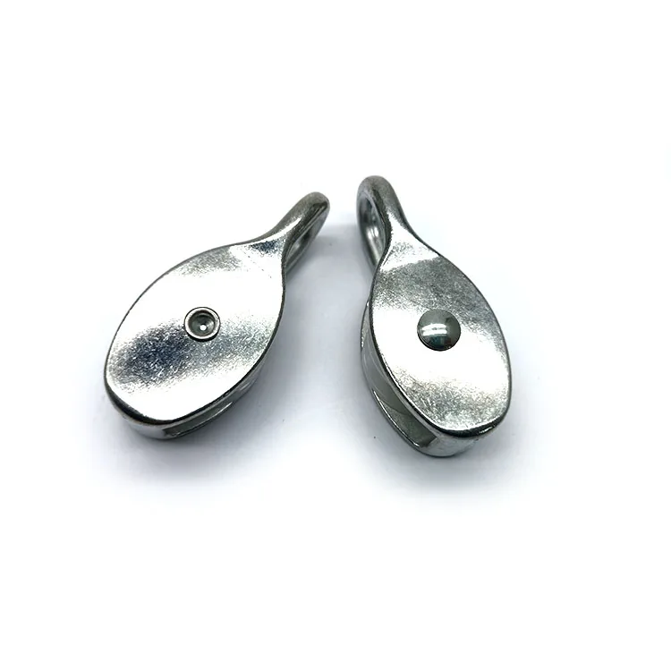 BT-502 Factory Direct Nylon Single Rigid Pulley Zinc Polly