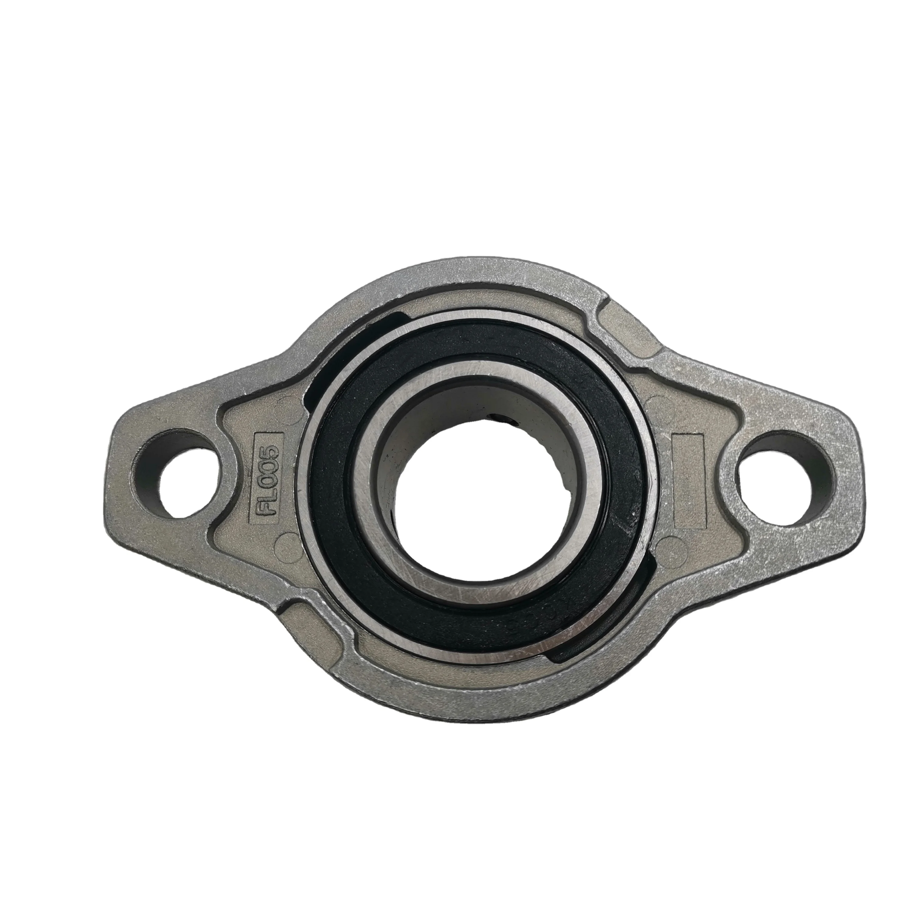 Roulement à Bride Palier Semelle - Diamètre Intérieur 5/6/7/8/10 Mm - Acier + Laiton - 1 Pièce (choix Taille)