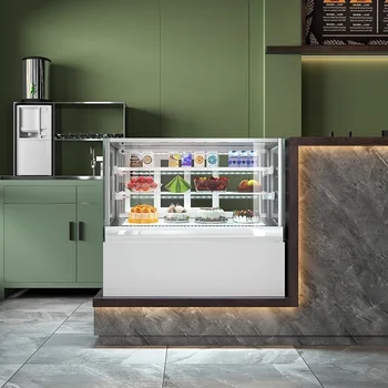 120cm air Cooling Cake Cabinet Commercial Cake Display Cooler Cabinet for Gelato Cakes and Bakery Display