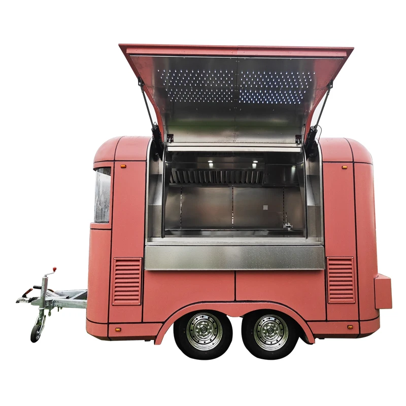 Factory Price Popular Street Catering Trailer Mobile Food Truck