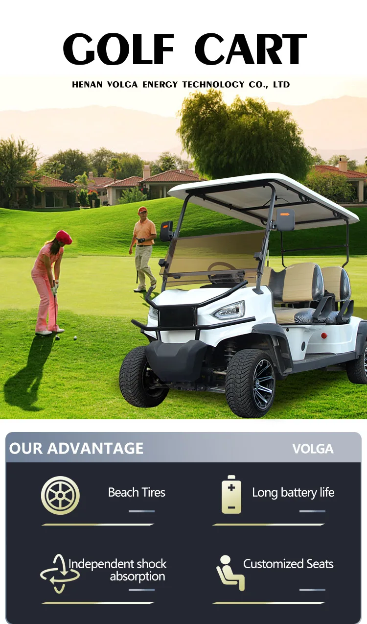 Two Four Seater Electric Golf Carts Cheap Prices Buggy Car For Sale