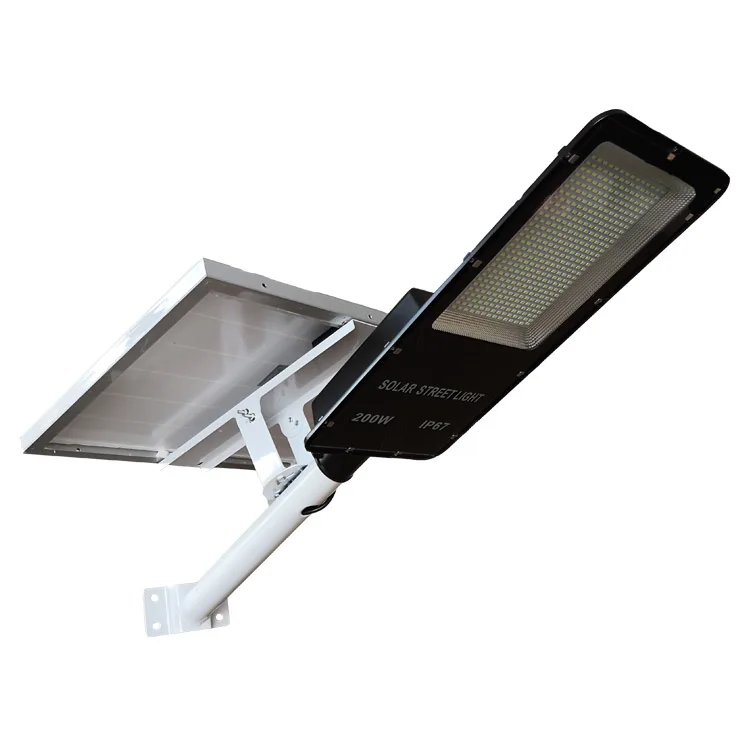 High Power 200W Solar Panel Outdoor Lights 50W 100W Road Lamp 30W Streetlight 300W Street Solar Light