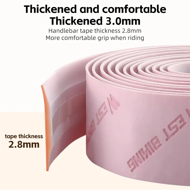 WEST BIKING Road Bike Handlebars Tape Eva Bicycle Custom Logo Handlebar Bicycle Handlebar Grips Tape Bike Accessories