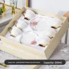6 tasses 6 assiettes - 200ml