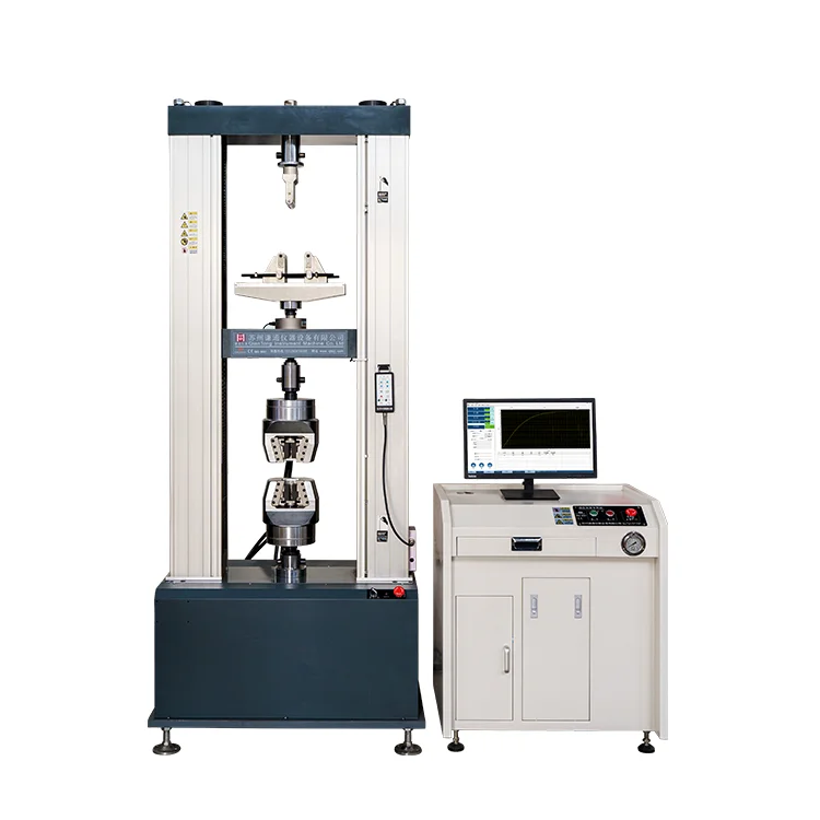 Industrial Electronic Universal Testing Machine With Multifunctional Tensile Bending Elastic Modulus Yield Strength Evaluation