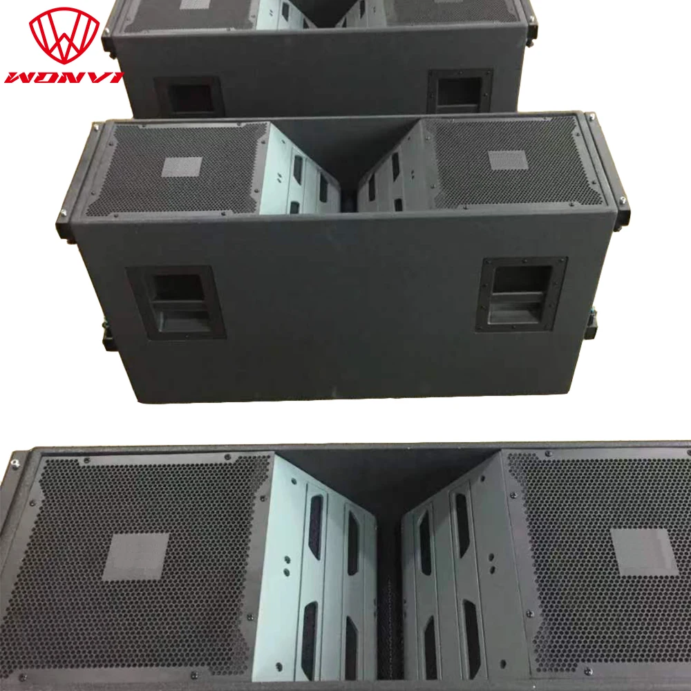 Three Way Dual 12 Inch Line Array Speaker - Professional Sound