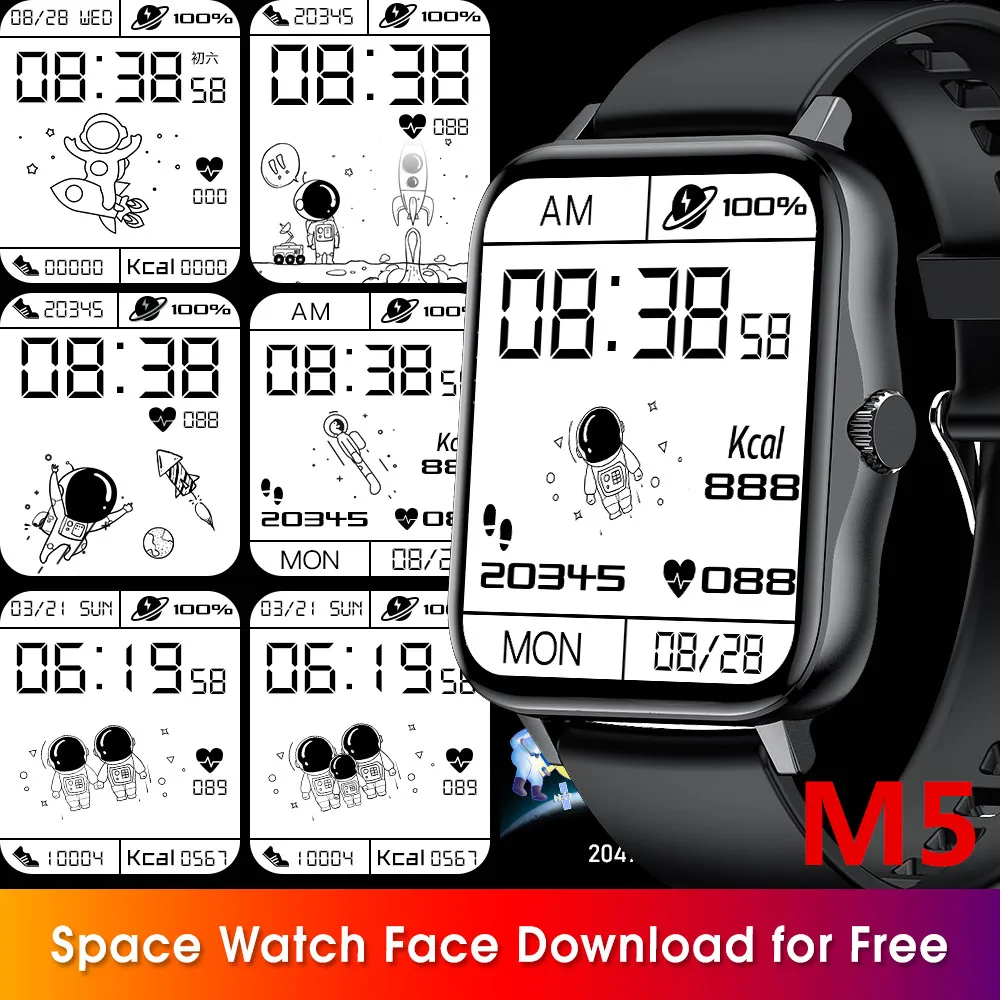 New 1.75 Inch Ips Screen Ecg Heart Rate 