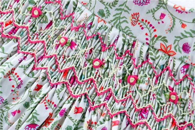 От 3 до 7 лет, для маленьких девочек, ручная работа платье со сборками для маленьких девочек платья с вышивкой СМОКИНГ одежда принцессы бутиков