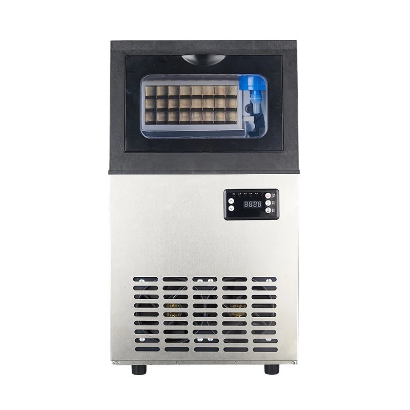 Free Shipping to USA Cheap Price Commercial Ice Maker Stainless Steel Ice Cube Maker Machine Ice Making Machine