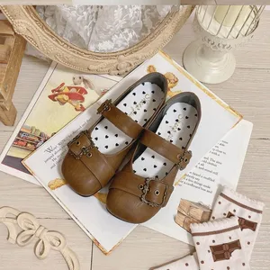 High Quality Men's and Women's Round Toe Embroidery Flat Platform Sandals Slippers-Factory Wholesale All Seasons
