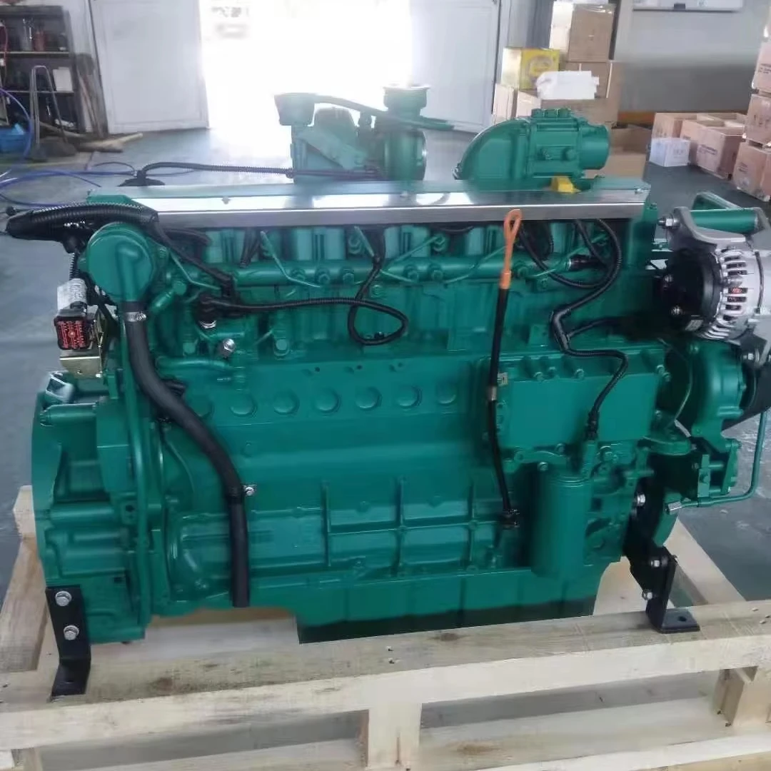 Efficient Turbocharged D7E  Diesel Engine 4-Stroke Industrial Motor with Direct Injection Electric Start Water-Cooled for Volvo