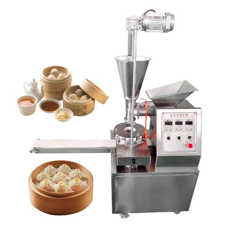 2024 Wholesale automatic steamed stuffed bun machine momo machine automatic grain product making machines