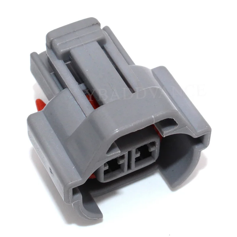 Nippon D Enso Type Fuel Injector Connector Female Bottom Rib 2 Pin Adapter Gray Automotive Electrical Connectors ISO9001 CN;ZHE