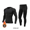 806 + 807 Black fleece tights