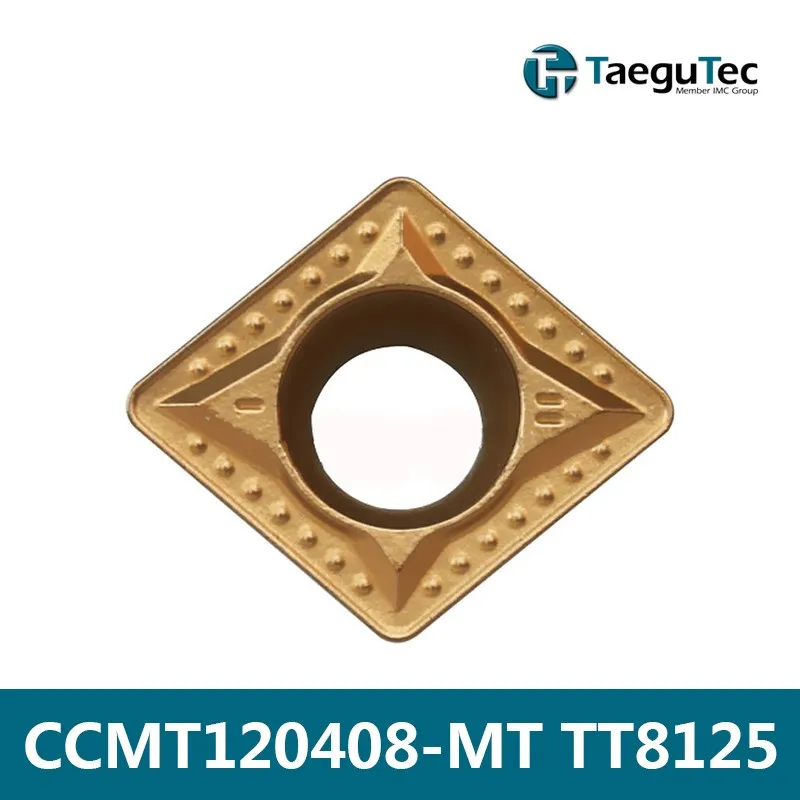 テグテック ISO旋削：チップ (10個) 品番：CCMT 120404 MT TT8125B-