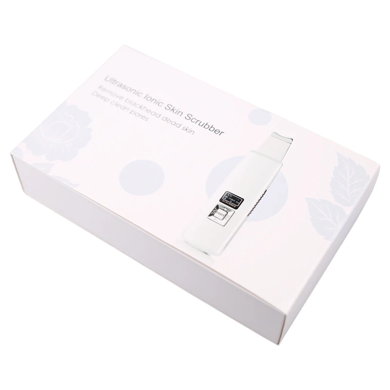 Портативный Электрический ультразвуковой очиститель для кожи из нержавеющей стали с функцией увлажнения лифтинга домашнего использования