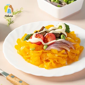 Zero Fat Konjac Pasta Gluten Free Instant Ramen Ketogenic Shirataki Noodles Vegetarian Carrot Fettuccine