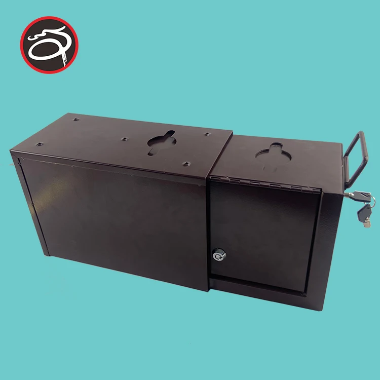 Удобная прямоугольная покерная Чипса, железная большая коробка с пеной, заводская цена, индивидуальная копилка