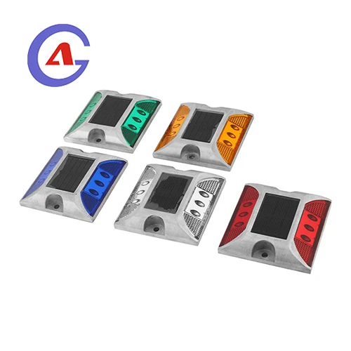 Светоотражающий Алюминиевый Дорожный маркер «кошачий глаз», Солнечный СВЕТОДИОДНЫЙ мигающий дорожный гвоздик разных цветов