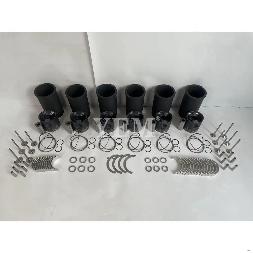 R944 Engine Rebuilding Kit With Cylinder Piston Rings Liner Valve Bearings for Liebherr