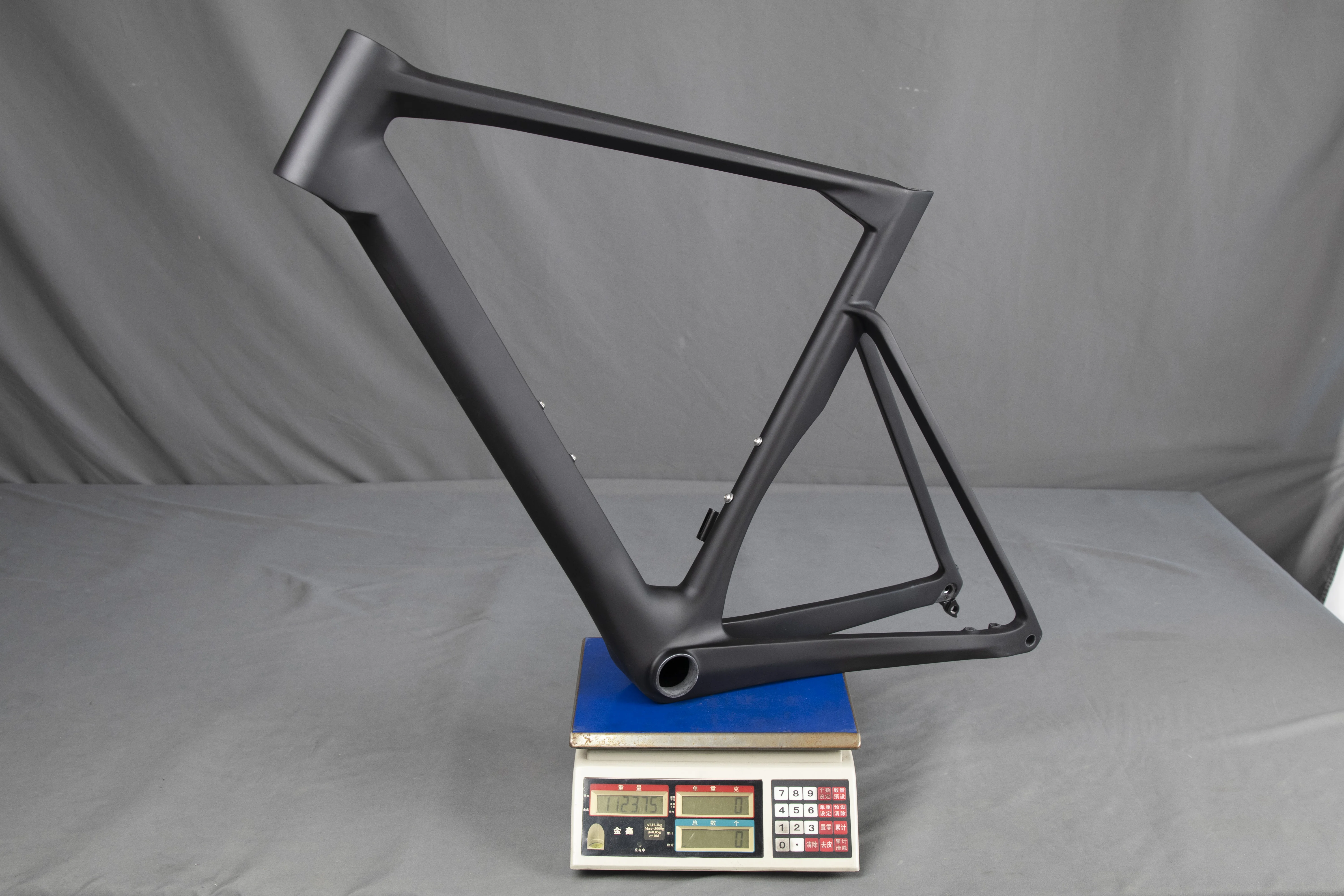 Carbon Road Disc Bike Frame with Hidden Seatpost Clamp