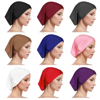 CCY women muslim cotton  hijab cap inner hijab caps  Stretch Muslim underscarf
