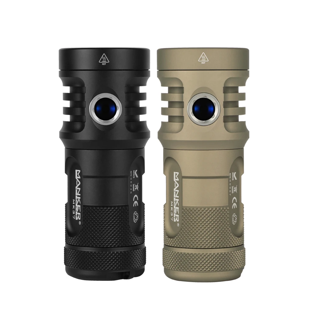 Manker MK37 935M 5800Lumens Search Torch SBT90 GEN2 LED Flashlight Use 3x 18650 Batteries Search for Flashlights