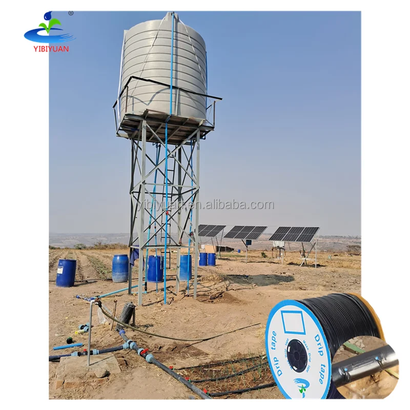 Solar Irrigation System for Agriculture Water Pump Set 1ha Farms Drip Irrigation System