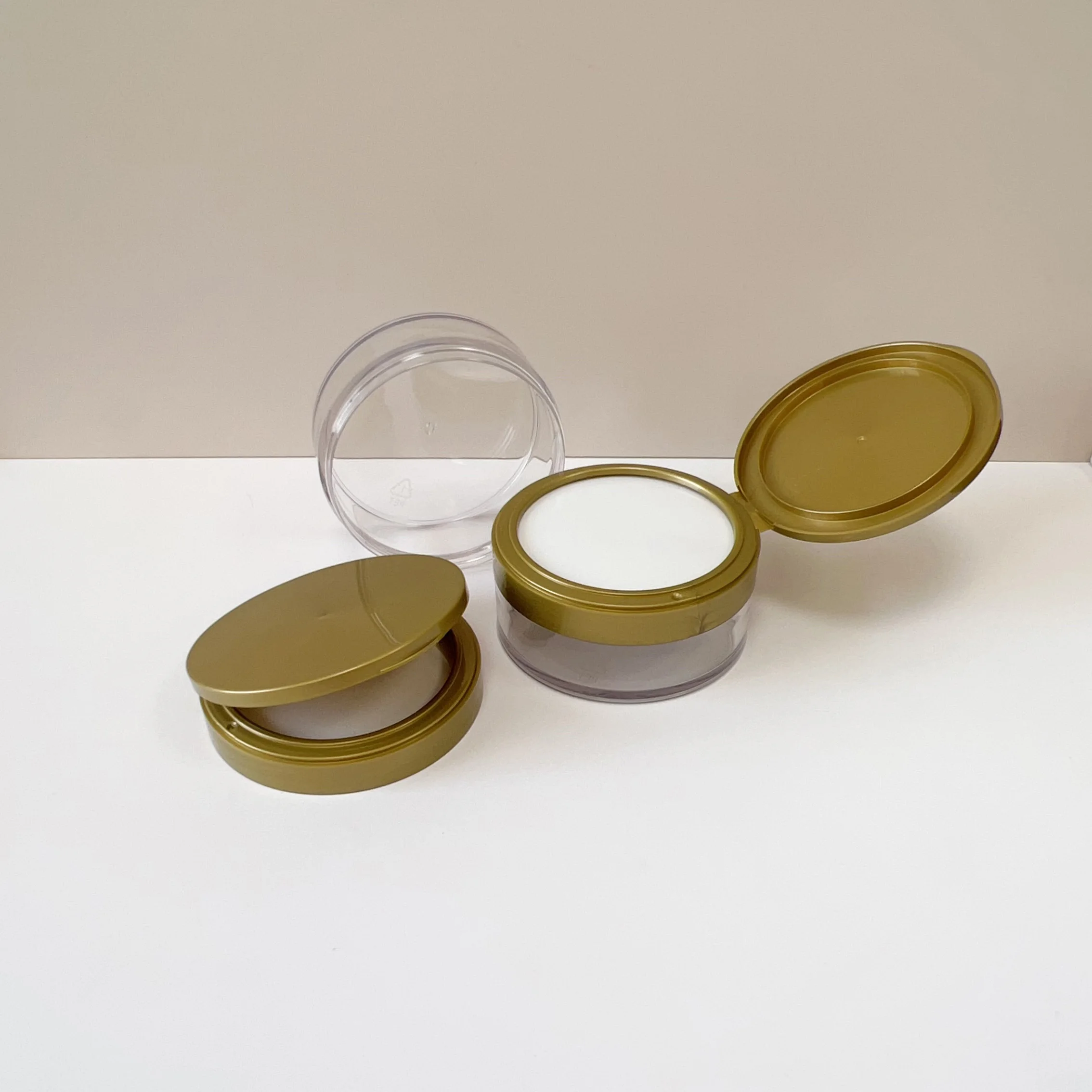 Factory Wholesale Transparent PET Jar Cosmetics Packaging 250ml Face Cream Hair Cream Body Lotion Jar