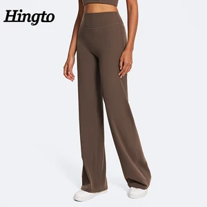 Wholesale Female Fitness Plain Leggings Activewear Private Label Sport High Waist Leggings Gym Yoga Casual Leggings for Womens