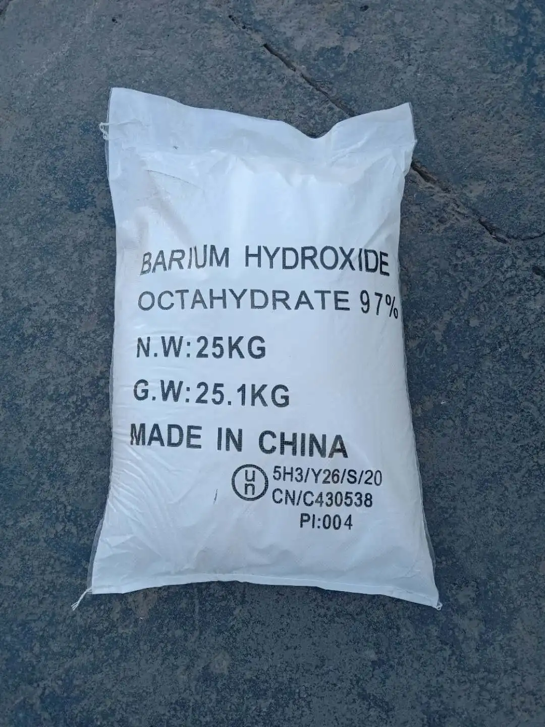 99%min Monohydrate / Octahydrate CAS 22326-55-2 / 12230-71-6 Barium Hydroxide