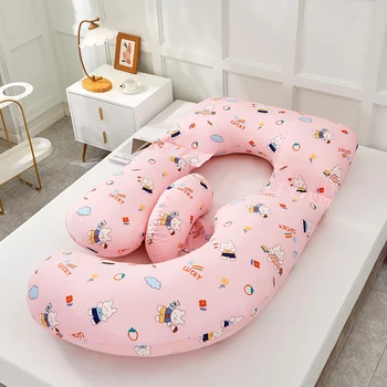 U-shaped Body Pillow Soft Comfort Custom Adjustable Body Support Relieve Fatigue Detachable And Washable Maternity pillow