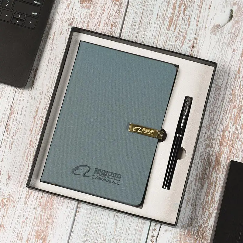 Office Business Leather Gift Set Box High Level Corporate Gifts