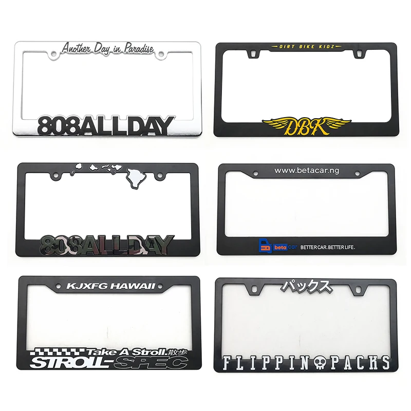 Low prices storewide OEM PLUS jdm License Plate Frame OEM Trend