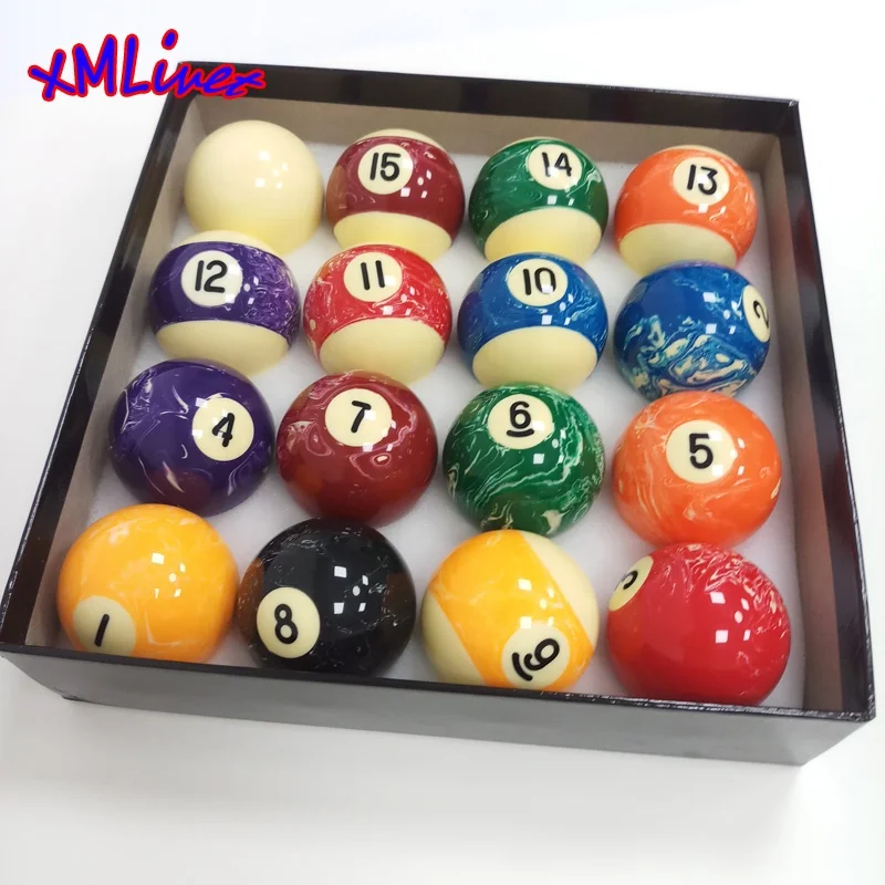 Xmlivet Latest 50.8mm Marble Billiards Pool Balls High Quality