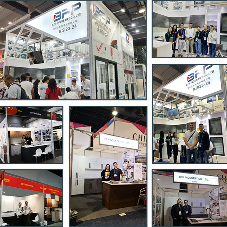 BFP One Stop Customization Free Design Shaker Kitchen Cupboards Islands Modular Modern Design Kitchen Cabinet