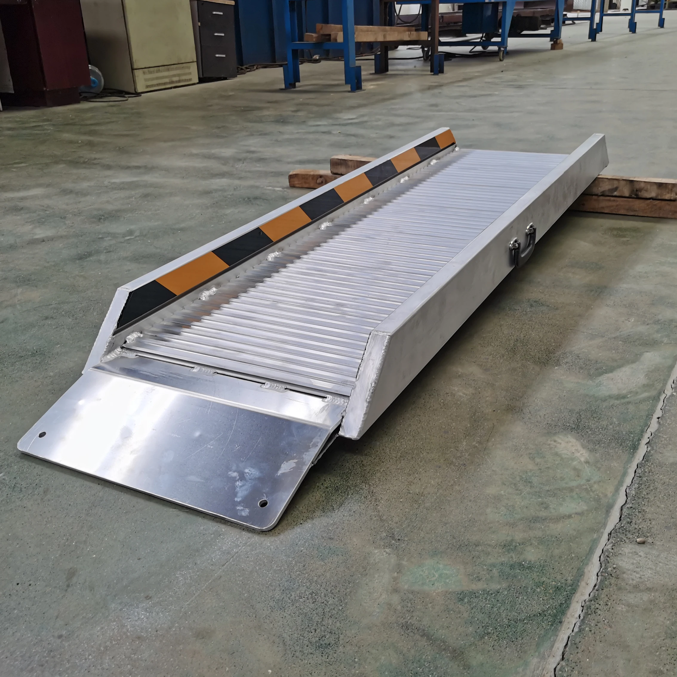 Car Trailer Custom Loading Ramp - Heavy Duty Foldable Aluminum