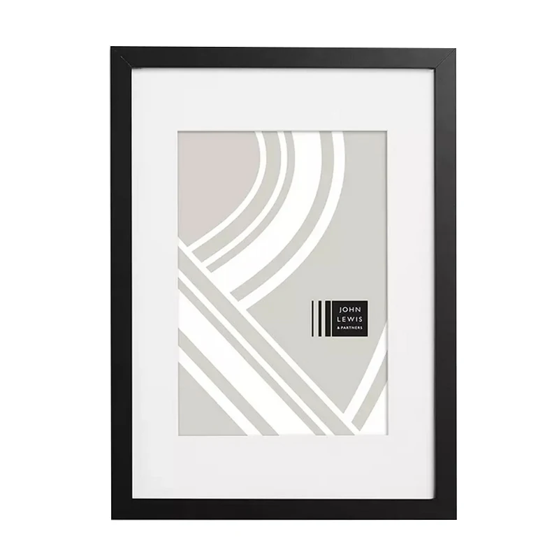 A3 Picture Frames With A4 Mat Or A3 Without Mat Plexiglass Mdf Black