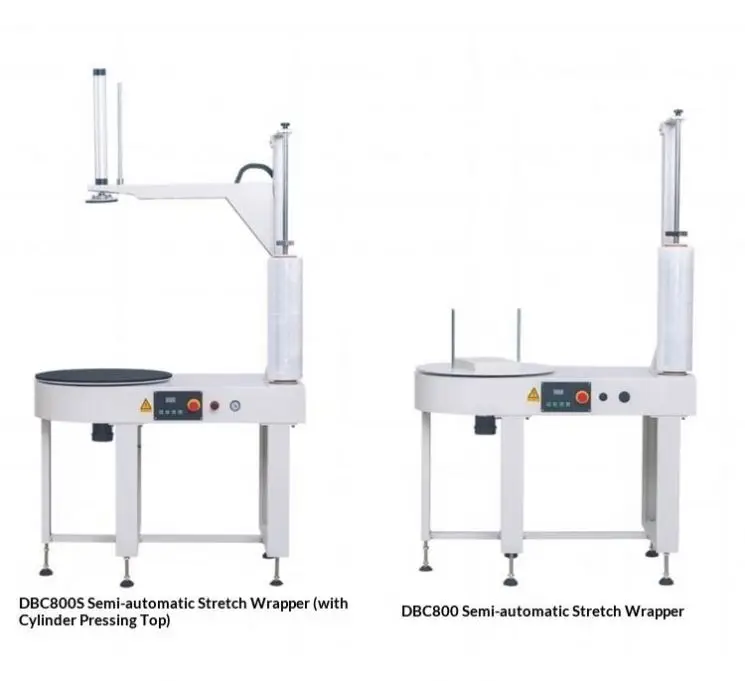 TEBAK  Top Press Packaging Plastic Film Winding Machine for Small Semi-automatic Paper Box Packaging Machine