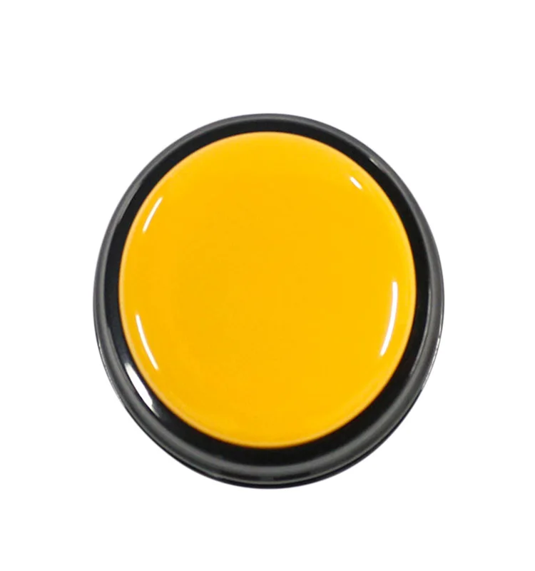 Записываемая говорящая Удобная звукозаписывающая кнопка для детей, домашних животных, собак, Интерактивная игрушка, кнопки для ответа, создание шума для вечеринки