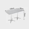 Rectangle table (120*60*72cm)