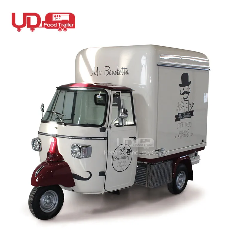 Mobile Electric Food Cart Best Selling Ice Cream Tricycle