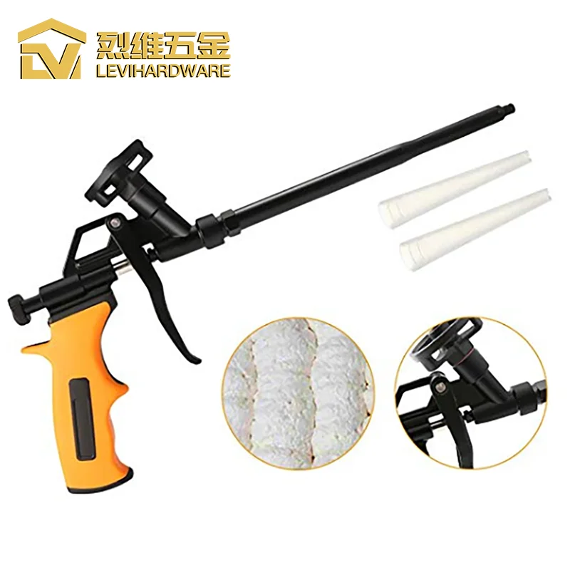 Пистолет из пенополиуретана 2023 для мужчин черный ПТФЭ с антипригарным покрытием