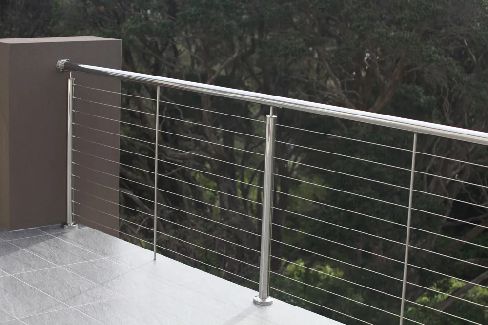 Popular Spigots Frameless Glass Balustrade with Led Light for Balcony Terrace Foshan Factory 12mm Clear Tempered Glass Railings supplier