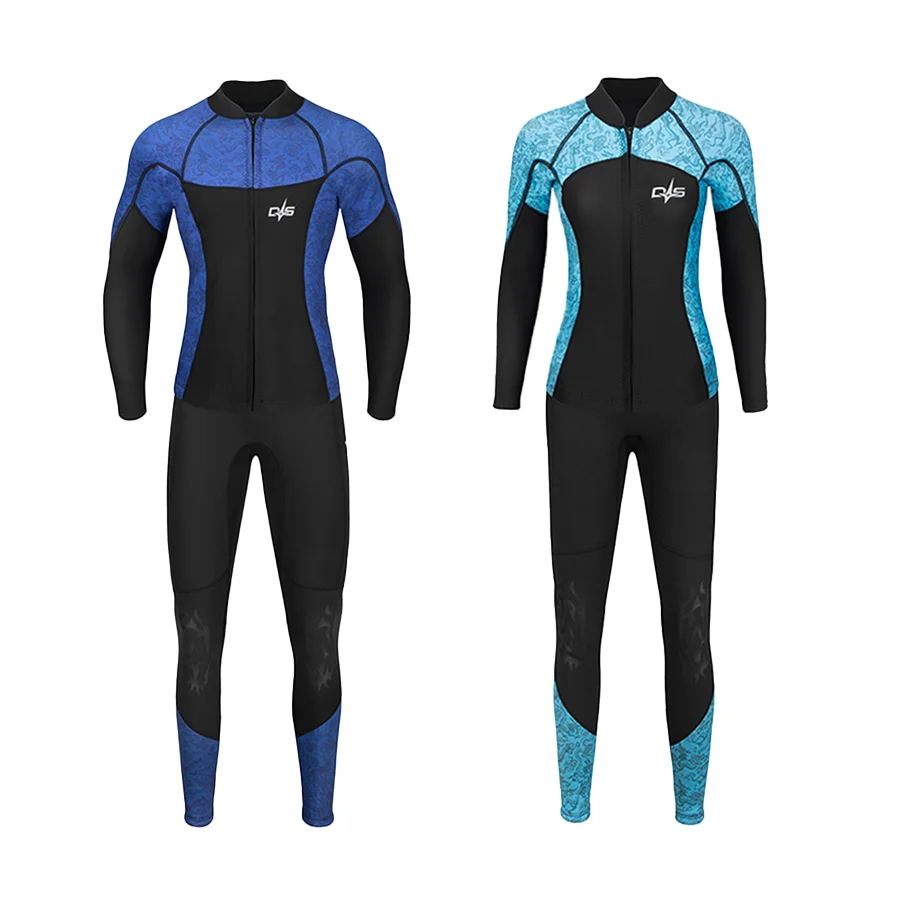 DIVESTAR 3mmネオプレン両面ナイロン生地マッチカモ2ピース