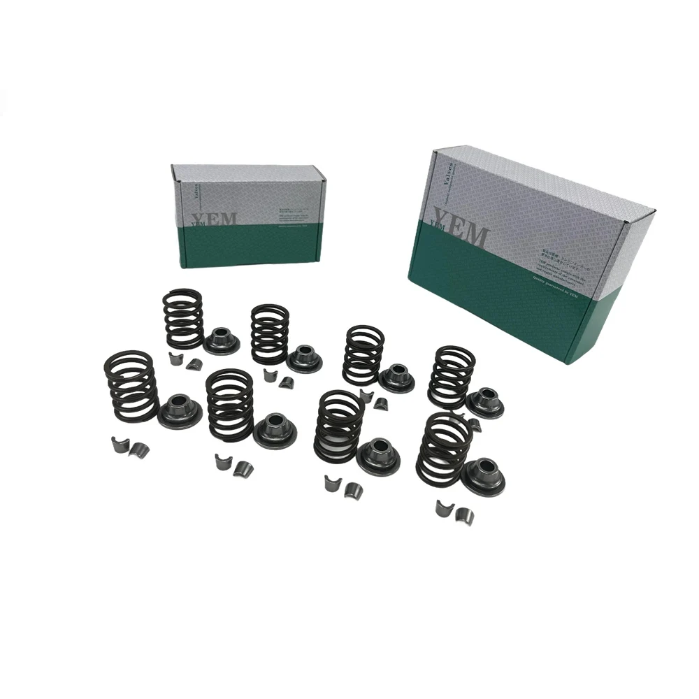 1004-4 Valve Spring Kit Spring Seat & Retainer for Perkins Machinery Engine Spare Parts