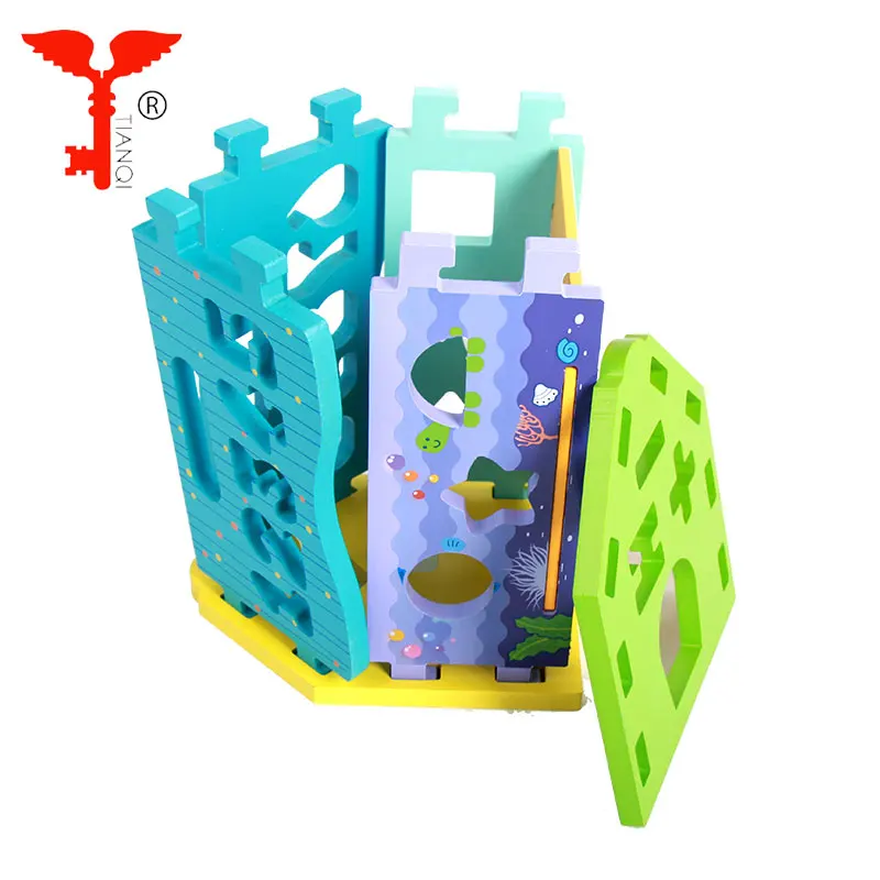 Intelligence Toy Assembling Toy Funny Digital Match Wisdom House