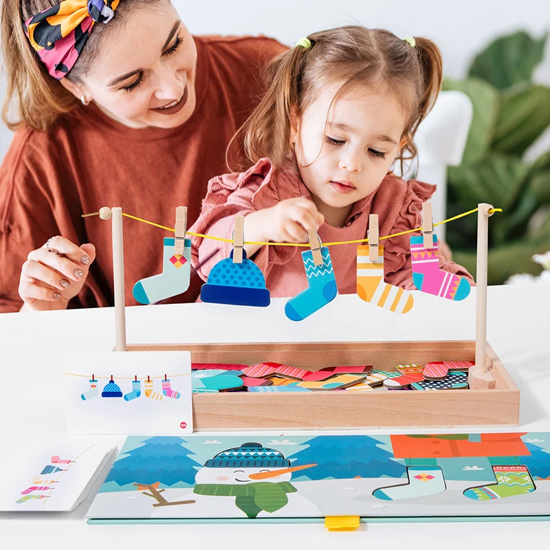 Детские деревянные носки