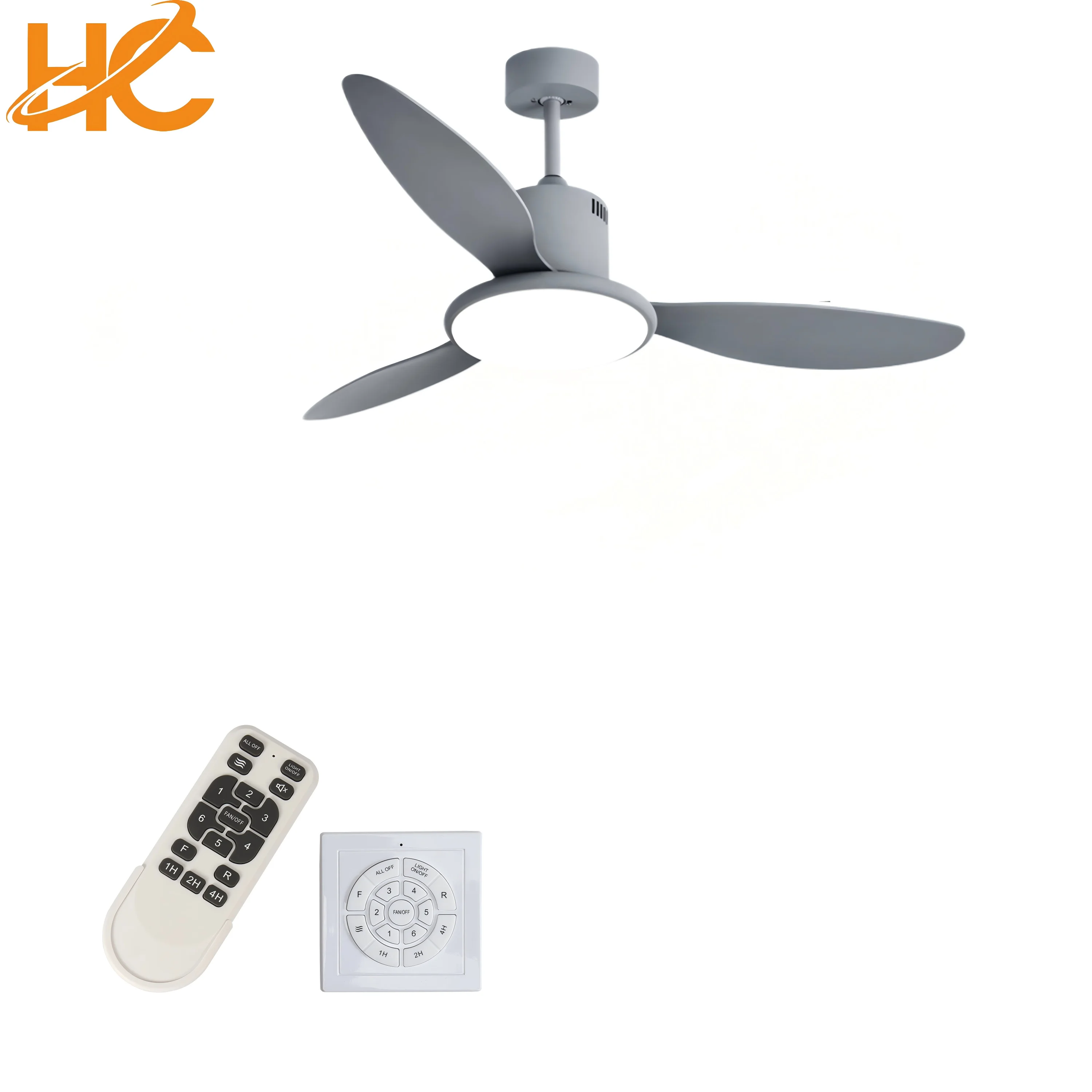 Wholesale Ceiling Fans with Lights and Remote Control BLDC Reversible LED Dimmable 6 Speed Ceiling Fans for Bedroom